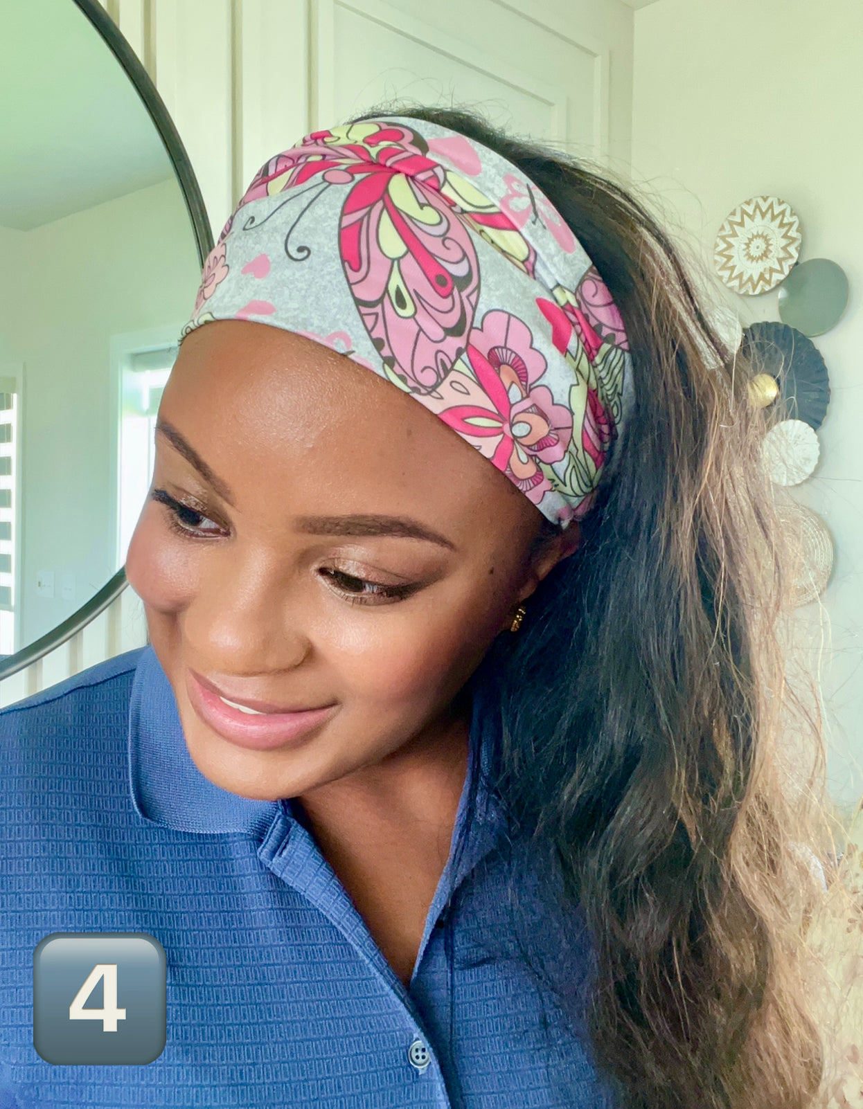 Ultra Comfy and Soft Wide Headband - No-Slip Perfect for Workouts, Wigs, Ponytails & Everyday Style